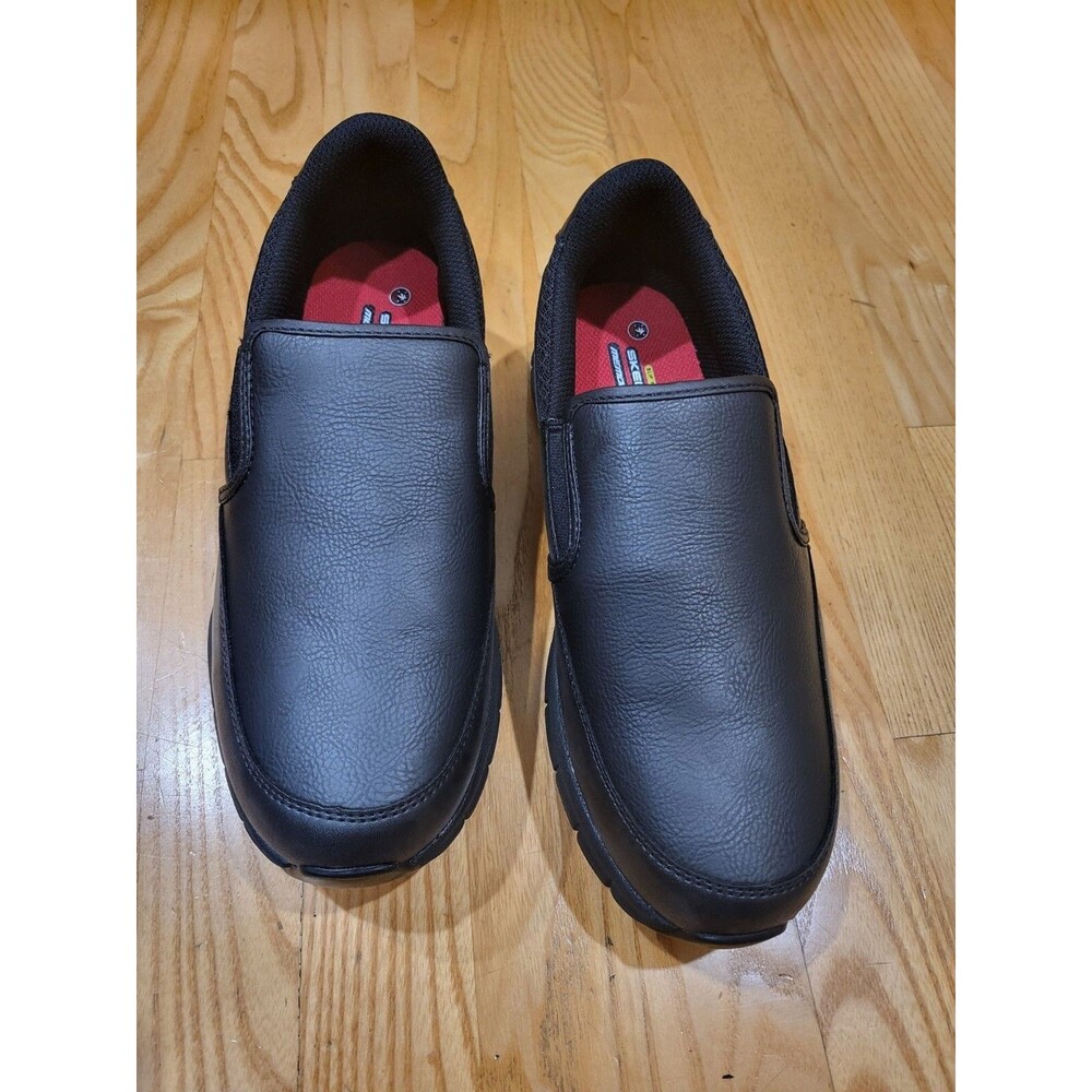 Skechers Nampa Annod SR EH Womens Slip Resistant Work Shoes Black 10M NEW - Picture 2 of 9